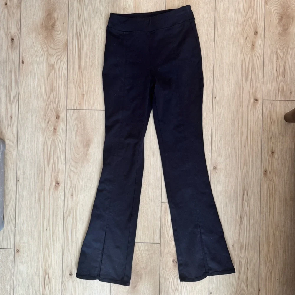 alo yoga black flare leggings pants small